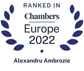 Chambers Europe 2022 – Ranked, Alexandru Ambrozie