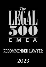 Legal 500 EMEA 2023 – Recommended Lawyer